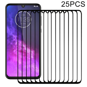 Pour Motorola One Zoom 25 PCS Full Glue Film en verre trempé plein écran SH92381559-20