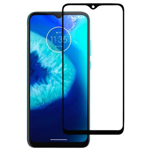 Pour Motorola Moto G8 Power Lite Full Glue Film en verre trempé plein écran SH9239538-20