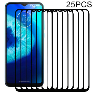 Pour Motorola Moto G8 Power Lite 25 PCS Full Glue Film en verre trempé plein écran SH92401355-20