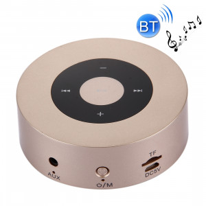 Haut-parleur stéréo portable Bluetooth A8, avec microphone intégré, prise en charge des appels mains libres et carte TF & AUX IN, Bluetooth Distance: 10 m (or) SH729J1466-20