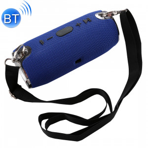 Haut-parleur stéréo portable Bluetooth V4.1 avec dragonne, MIC intégré, carte TF de soutien et AUX IN, distance Bluetooth: 10 m (bleu) SH156L1909-20