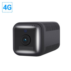 Caméra IP WiFi avec batterie rechargeable Full HD ESCAM G20 4G 1080P, prise en charge de la vision nocturne / détection de mouvement PIR / carte TF / audio bidirectionnel (noir) SE180B1645-20