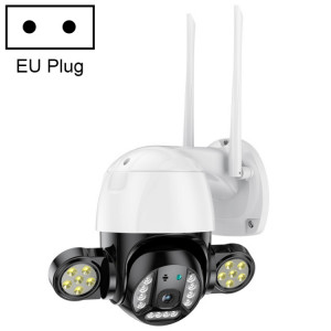 QX55 3.0 millions de pixels IP65 Imperméable Appareil photo 2.4G Wireless IP, prise en charge de la détection de mouvement et de la vision audio et de la nuit à deux voies, carte UE SH15EU1695-20