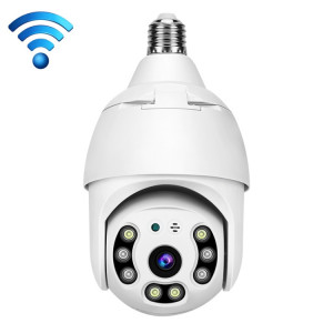 DP183,0millions de pixelsdualesbanderéseauWiFi1080PHDcaméra extérieureAmpoule,supportde vision nocturne infrarougeetdétection de mouvementetcarteTF SH03161396-20