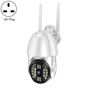 QX33 1080P PANORAMIC PTZ PTZ PTZ 360 degre Caméra WiFi rotative 360 ​​PTZ, Prise en charge de la journée et de la nuit de la couleur et de la section vocale à double sens et de détection de mouvement Alarme et SH67UK347-20