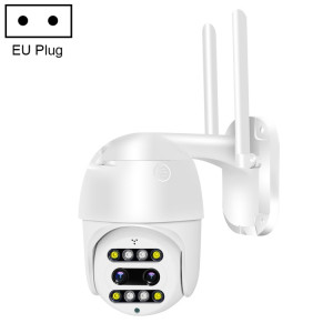 QX48 Pixels 1080P HD Caméra IP sans fil, détection de mouvement de support et carte nuit infrarouge et carte TF () SH72EU1151-20