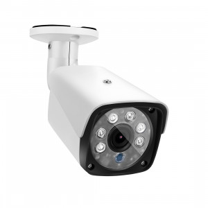 633H2 / IP POE (Power Over Ethernet) Caméra de surveillance de sécurité à la maison caméra IP 1080p, IP66 étanche, vision nocturne de soutien et téléphone à distance (blanc) SH041W381-20