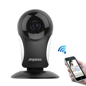 Anpwoo KP003 GM8135 + SC1145 960P HD WiFi Mini caméra IP, prise en charge de la vision nocturne infrarouge et carte TF (max 64 Go) (noir) SA792B1470-20