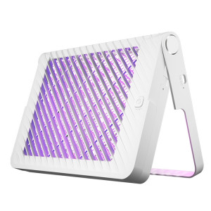 XQN-828 Lampe anti-moustique à décharge électrique pliable (Blanc) SH032W605-20