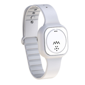 Bracelet anti-météo de gel de silice d'extérieur F8 (blanc) SH222W1705-20