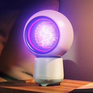 MM026 2W Il y a une lampe de moustique de moustique de choc électrique de l'étoile (blanc) SH531W1186-20
