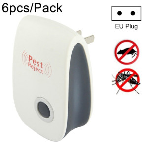 6pcs/Pack Ultrasonic Electronic Cockroach Mosquito Pest Reject Repeller, SH965D757-20