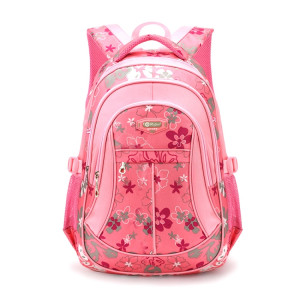 Sac à dos pour filles Sweet Fashion résistant à l'usure Cartable étanche pour les élèves (rose) SH0260218-20