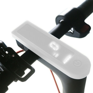 Étui de protection étanche en silicone pour instrument de carte de circuit imprimé de Scooter électrique pour Xiaomi Mijia M365 / M365 Pro (blanc) SH689W336-20
