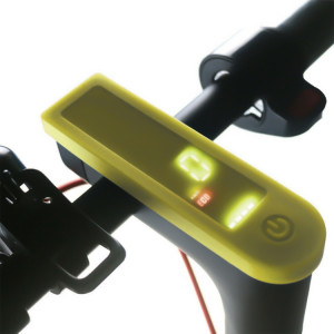Étui de protection étanche en Silicone pour Instrument de carte de circuit imprimé de Scooter électrique pour Xiaomi Mijia M365 / M365 Pro (jaune) SH689Y134-20