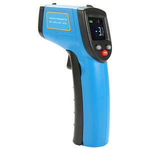 Thermomètre infrarouge à point laser numérique portable GM333A, plage de température:-50-400 degrés Celsius SH1719137-20