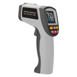 Thermomètre infrarouge à point laser numérique portable GT750, plage de température :-50 à 750 degrés Celsius SH17231158-20