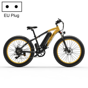  Gogouseat GF600 48V 13Ah 1000W Transmission Vélo électrique avec pneus de 26 pouces, fiche UE (jaune noir) SG6YEU979-20