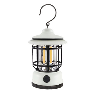 AOTU YT1030 Lampe à main d'urgence pour camping rétro extérieur (blanc) SA185W422-20