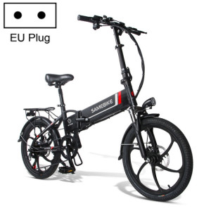 20LVXD30 20 pouces 48V batterie au lithium 350W Mini voiturier conduisant un vélo électrique pliant (noir) SH8BEU193-20