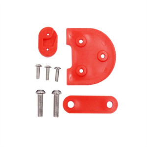 Pour Xiaomi M365 / M365 Pro Support de pied de Scooter électrique Pad de rehaussement Joint de feu arrière (rouge) SH376R1107-20