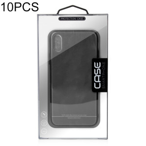 10 PCS Boîte d'emballage en PVC pour téléphone portable de haute qualité pour iPhone (5,5 / 6,1 / 6,5 pouces) SH039H1589-20