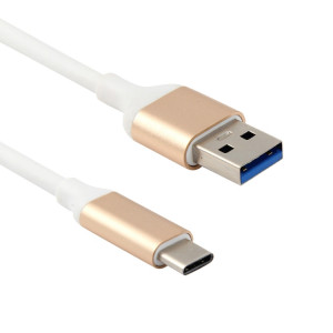 Câble de données / chargeur USB 3.1 Type-c vers USB 3.0 à fil rond de 1 m, Câble de données/chargeur USB 3.1 Type-c à fil rond de 1 m SH081J646-20