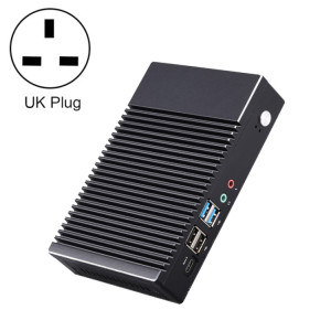 K1 Windows 10 et Linux System Mini PC sans RAM et SSD, AMD A6-1450 Quad-Core 4 Threads 1.0-1.4GHz, Fiche UK SH63UK1899-20