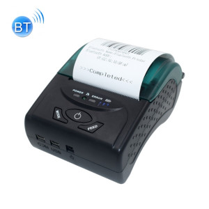 POS-5807 58 mm port USB portable imprimante thermique Bluetooth ticket, Max pris en charge papier thermique Taille: 57x50 mm SH0359142-20