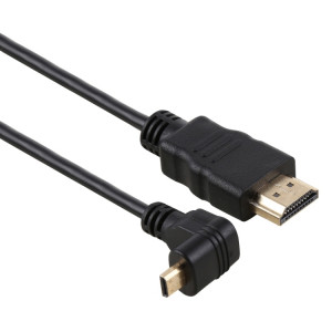 Câble d'adaptateur de connecteur mâle plaqué or inversé HDMI mâle 30 cm 4K HDMI vers micro HDMI SH03931380-20