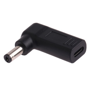 Connecteur adaptateur coudé USB-C / Type-C femelle à 5,5 x 2,1 mm mâle SH0425570-20
