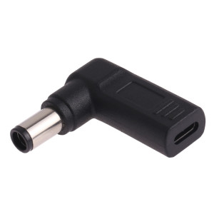 Connecteur adaptateur coudé USB-C / Type-C femelle à 7,4 x 5,0 mm mâle pour ordinateurs portables Dell SH0430568-20