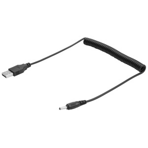 Câble enroulé par ressort de puissance de 1.5m USB à DC 3.5mm SC0519627-20