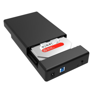 ORICO 3588US3 USB 3.0 Type-B 2.5 / 3.5 pouces SSD / SATA HDD boîtier de stockage disque dur boîte pour ordinateur portable PC de bureau (noir) SO537B1962-20
