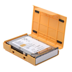 ORICO PHP-35 3.5 pouces SATA HDD Case disque dur disque protéger la boîte de couverture (Orange) SO540E399-20