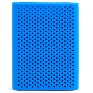 PT500 Étui de protection en silicone pour disque dur portable tout compris résistant aux rayures pour Samsung Portable SSD T5, avec évents (bleu) SH731L1803-20