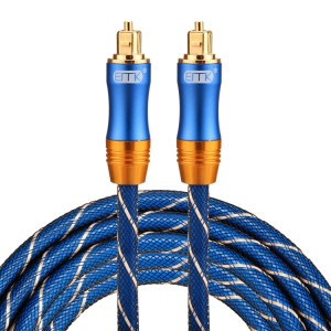 EMK LSYJ-A Câble audio numérique Toslink mâle / mâle à tête en métal plaqué or de 3m OD6.0mm SH07441436-20