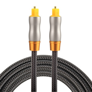 Tête en métal plaqué or de 1,5 m OD6.0mm tissé ligne mâle Toslink au câble audio optique numérique mâle SH07881849-20