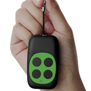 Copie à quatre touches colorées porte de porte de garage télécommande sans fil 433MHZ duplicateur de clonage de clé de copie (vert) SH864G1257-20