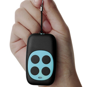 Copie à quatre touches colorées porte de porte de garage télécommande sans fil 433MHZ duplicateur de clonage de clé de copie (bleu) SH864L892-20