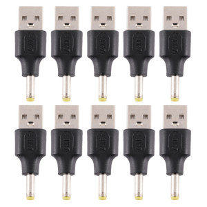 10 PCS 4.0 x 1.7mm mâle à USB 2.0 mâle connecteur d'alimentation CC SH09231045-20