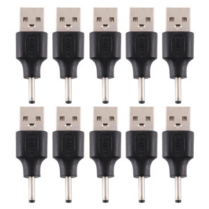 10 PCS 3.0 x 1.1mm mâle à USB 2.0 mâle connecteur d'alimentation CC SH09271314-20