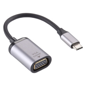 Câble adaptateur de connexion 1080P VGA femelle vers type C / USB-C mâle SH1216219-20