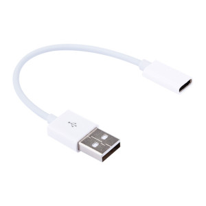 Câble adaptateur femelle de connecteur femelle de 15cm USB 2.0 sur USB-C / TYPEC (blanc) SH225W283-20