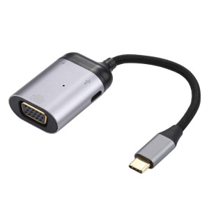 Câble adaptateur de synchronisation de données USB-C / Type-C vers VGA + DP 4K UHD SH13491004-20