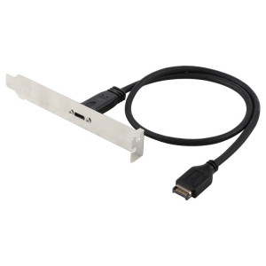 Câble de connecteur de câble d'extension USB-C / Type-C femelle à USB 3.1 de 50 cm SH13931114-20
