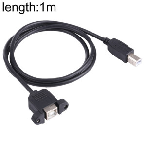 Câble d'extension d'imprimante USB BM à BF avec trou de vis, longueur: 1m SH1517812-20