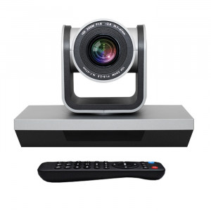 YANS YS-H210U USB HD 1080P 10X Caméra de conférence vidéo à objectif zoom avec télécommande, prise américaine (gris) SY622H737-20
