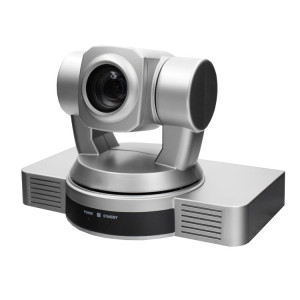 YANS YS-H820UH 1080P HD 20X Caméra de conférence vidéo à objectif zoom avec télécommande, sortie USB2.0 / HDMI, prise américaine (argent) SY683S749-20
