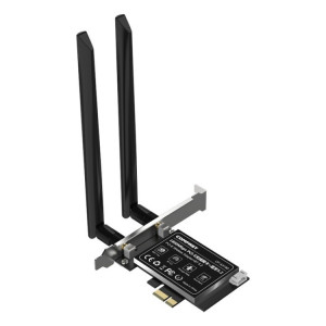Comfast CF-AX180 1800MBPS PCI-E Bluetooth 5.2 Carte réseau sans fil WiFi 6 sans dissipateur de chaleur SC1788308-20